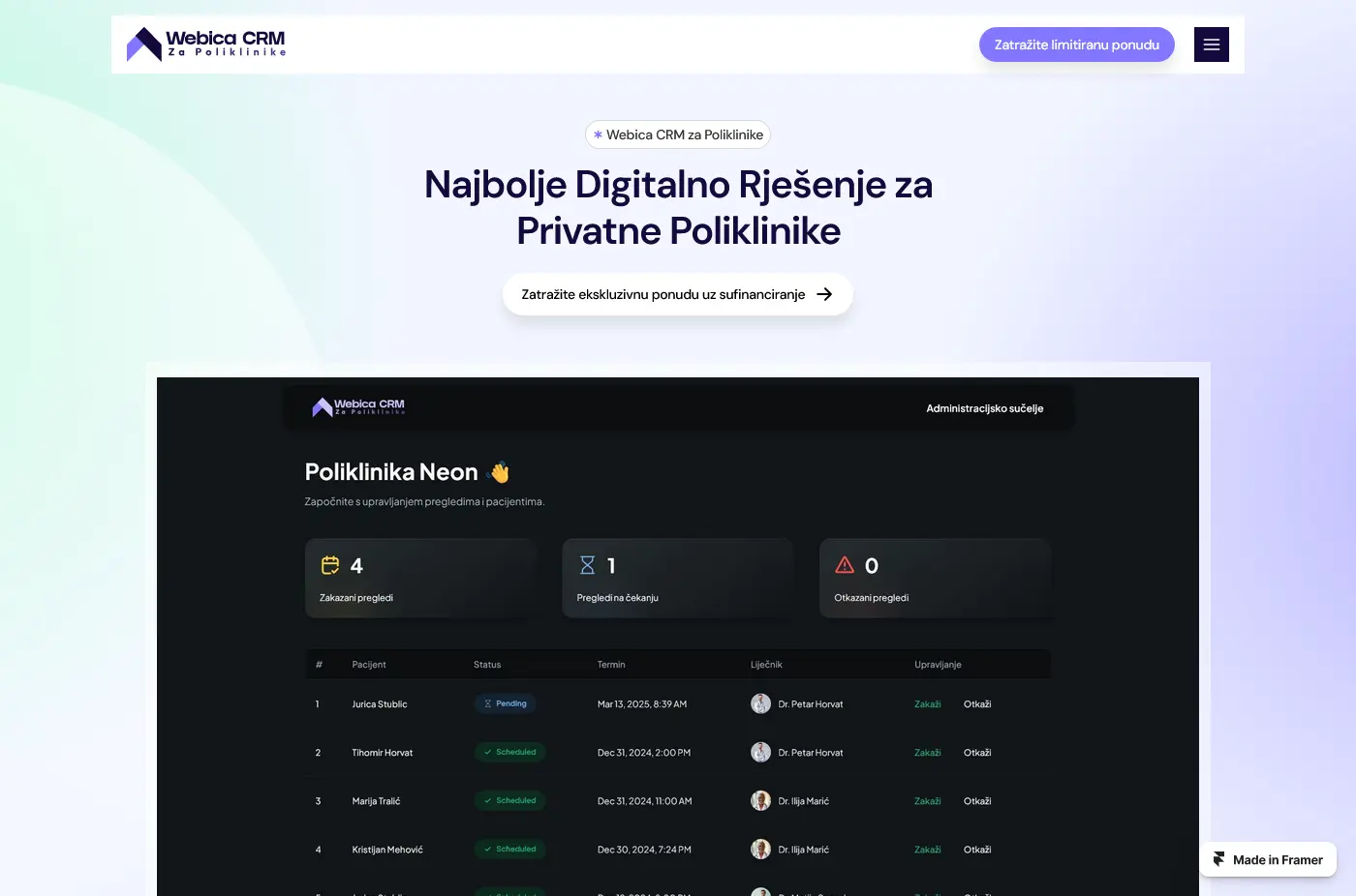 Webica CRM